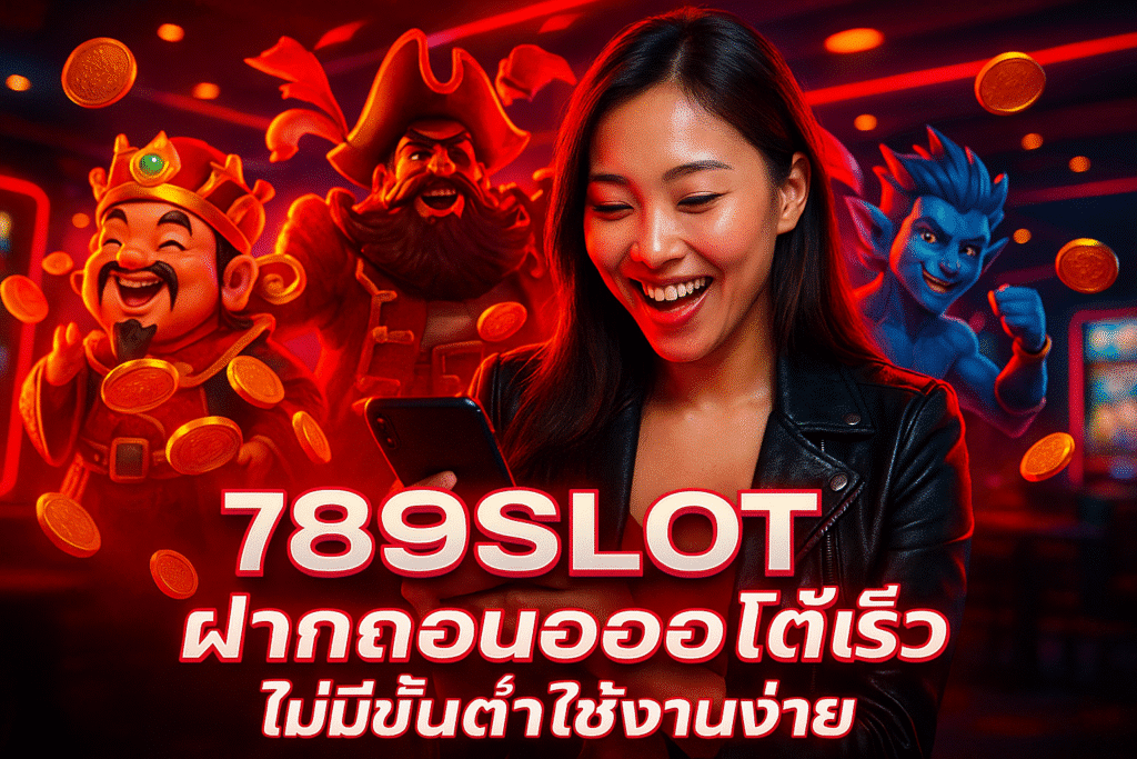 789SLOT ฝากถอนออโต้เร็ว ไม่มีขั้นต่ำใช้งานง่าย