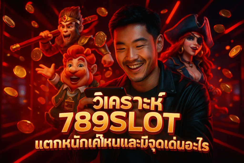 วิเคราะห์ 789SLOT แตกหนักแค่ไหนและมีจุดเด่นอะไร