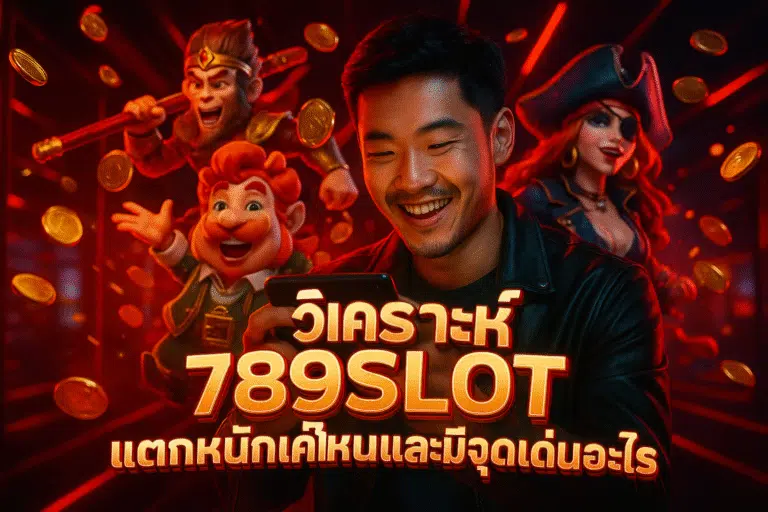 วิเคราะห์ 789SLOT แตกหนักแค่ไหนและมีจุดเด่นอะไร