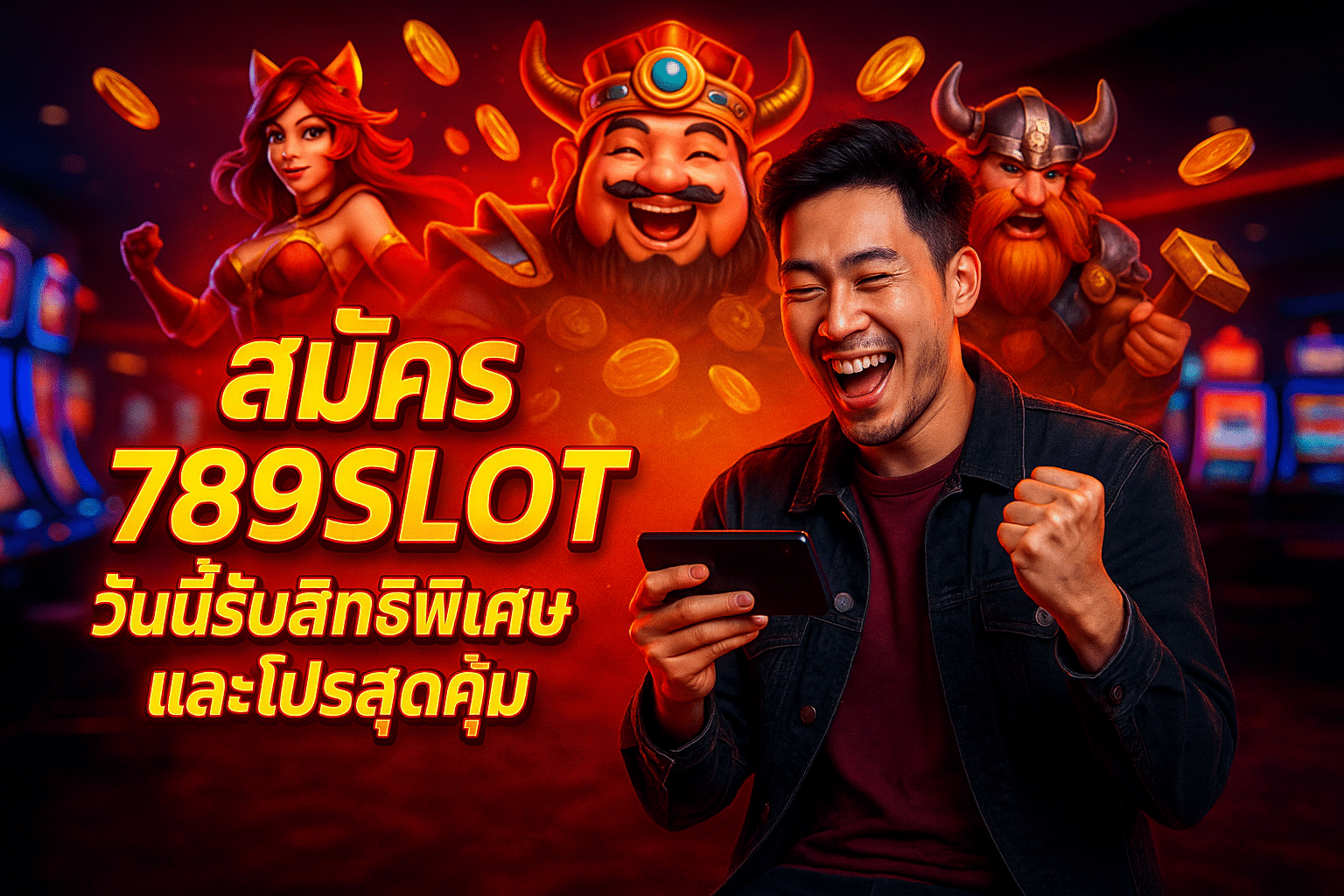 สมัคร 789SLOT วันนี้รับสิทธิพิเศษและโปรสุดคุ้ม